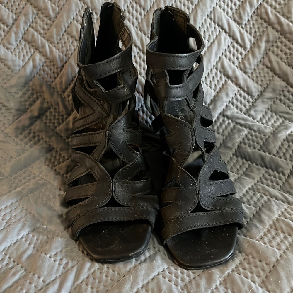 Women’s 6.5 gladiator wedge sandals